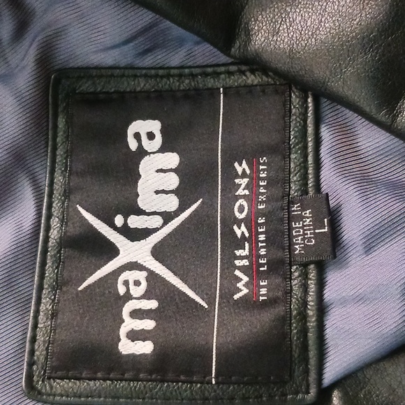 Wilsons Maxima genuine leather jacket coat womens size Large beautiful!! - Picture 12 of 15